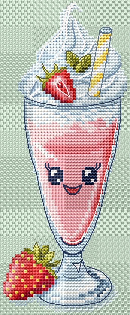 Straw Shake mint
