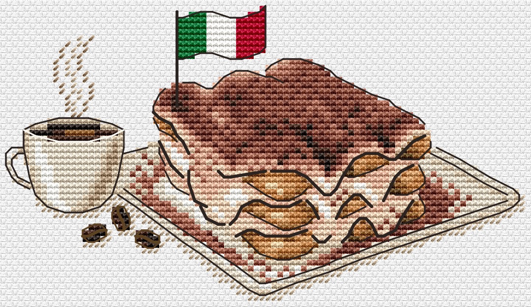 Tiramisu espresso classic finish